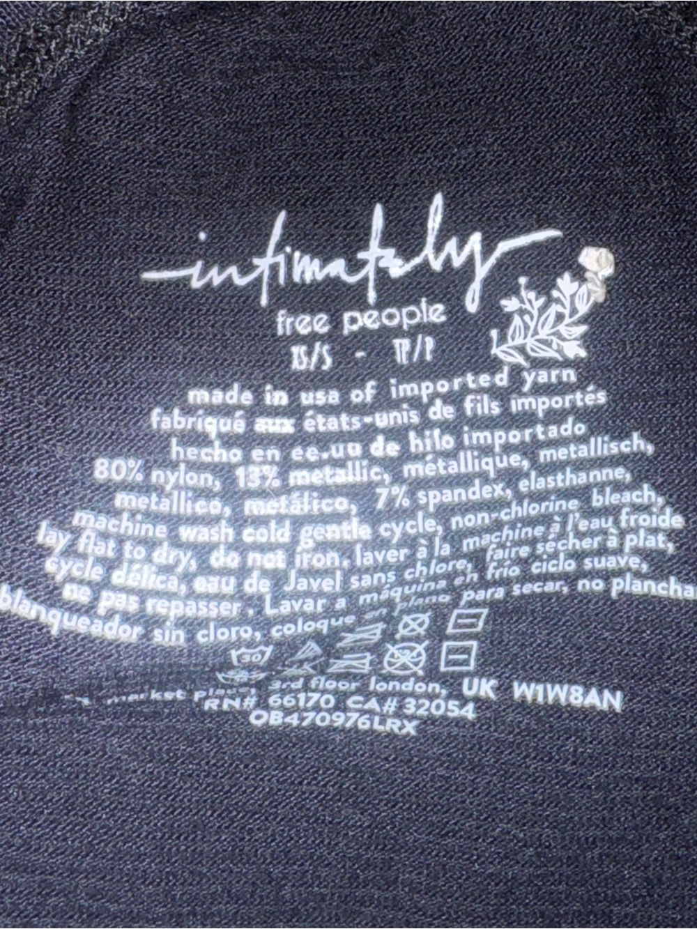 FP Intimately Racerback Tank in Black - Picture 4 of 4